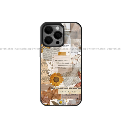 Newspaper Aesthetic Premium Glossy Phone Cover