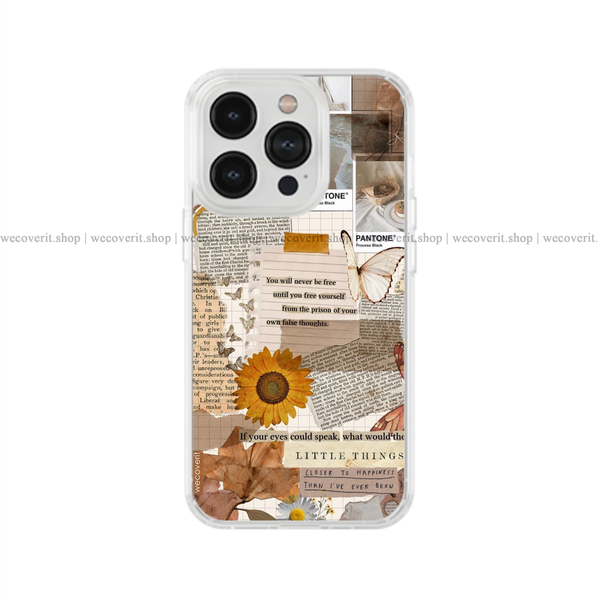 Newspaper Aesthetic Soft Mobile Cover