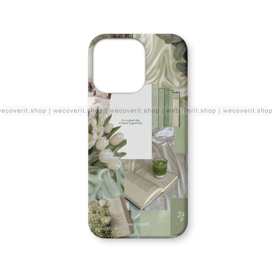 Olive Bloom Aesthetic Mobile Cover