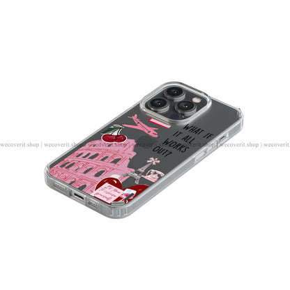 Paris Dreams Transparent Mobile Cover