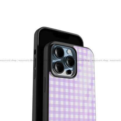 Pastel Purple Aesthetic Premium Glossy Phone Cover