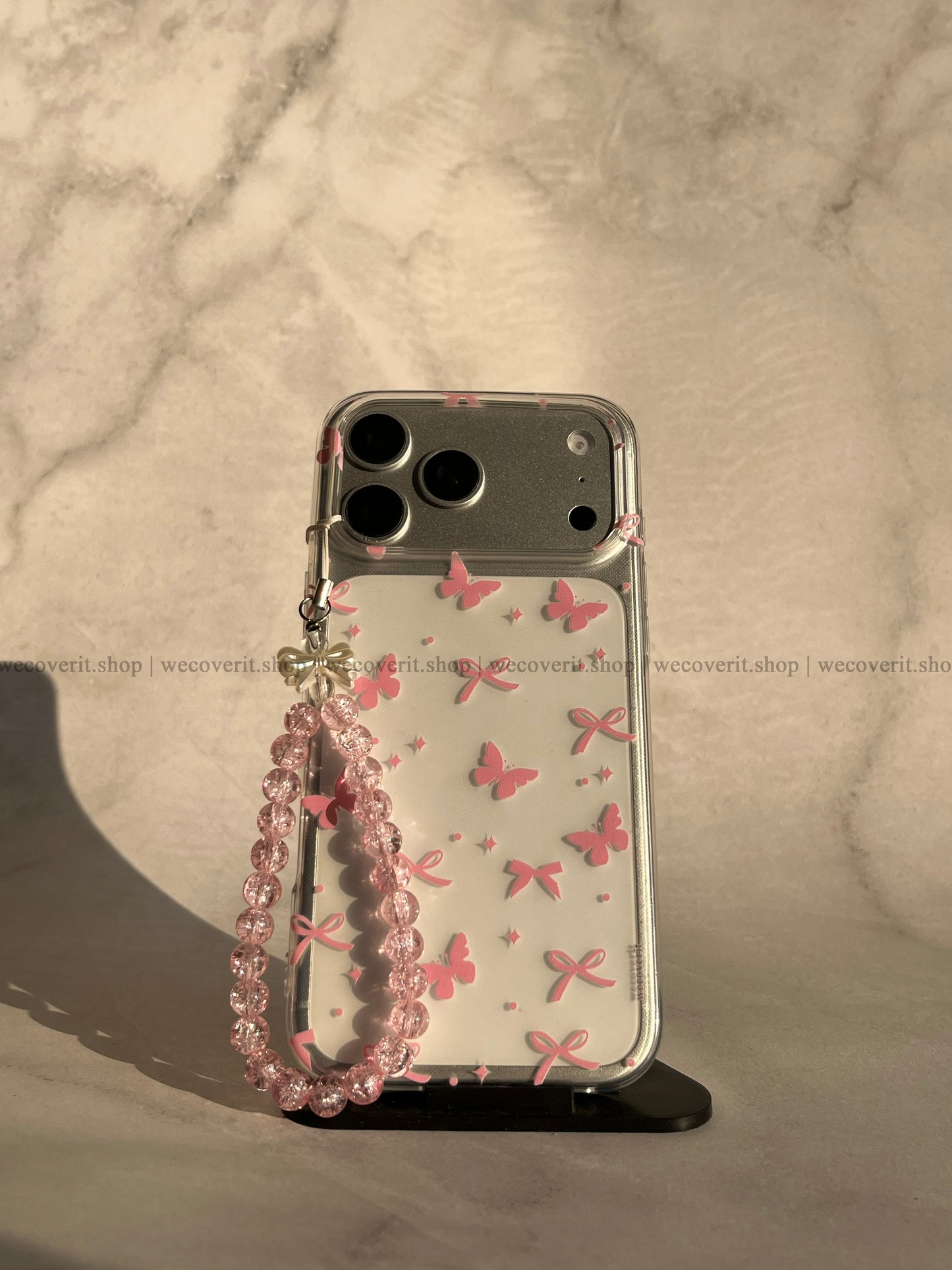 Pink Petal Spark with Charm Cover
