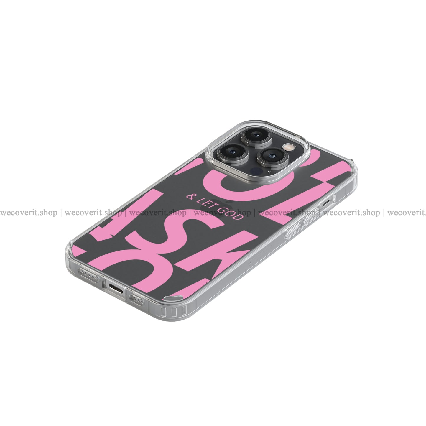 Pink Softie Transparent Mobile Cover
