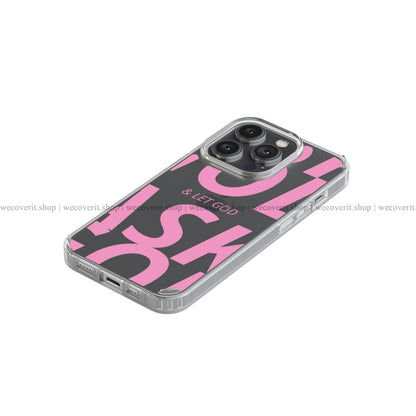 Pink Softie Transparent Mobile Cover