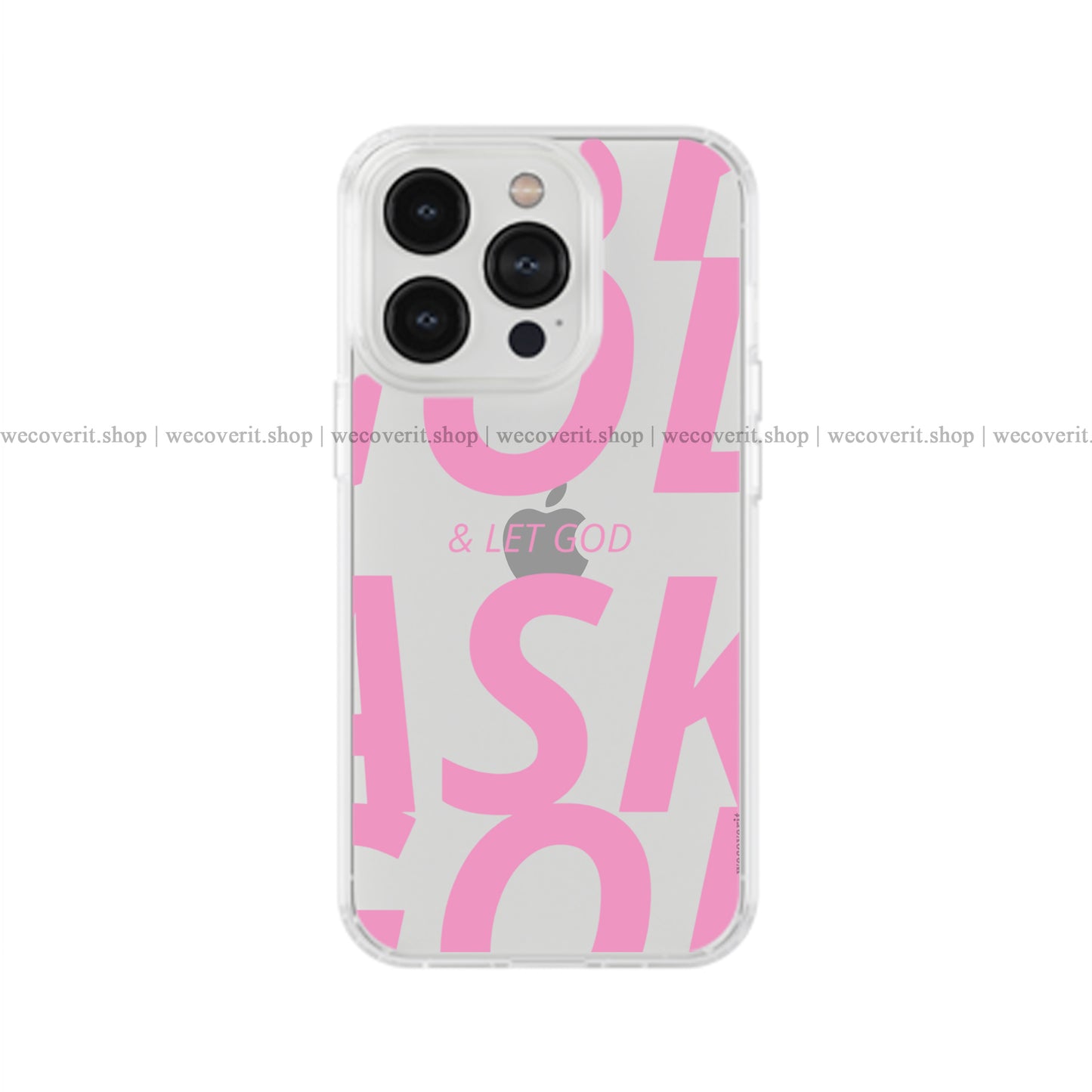 Pink Softie Transparent Mobile Cover