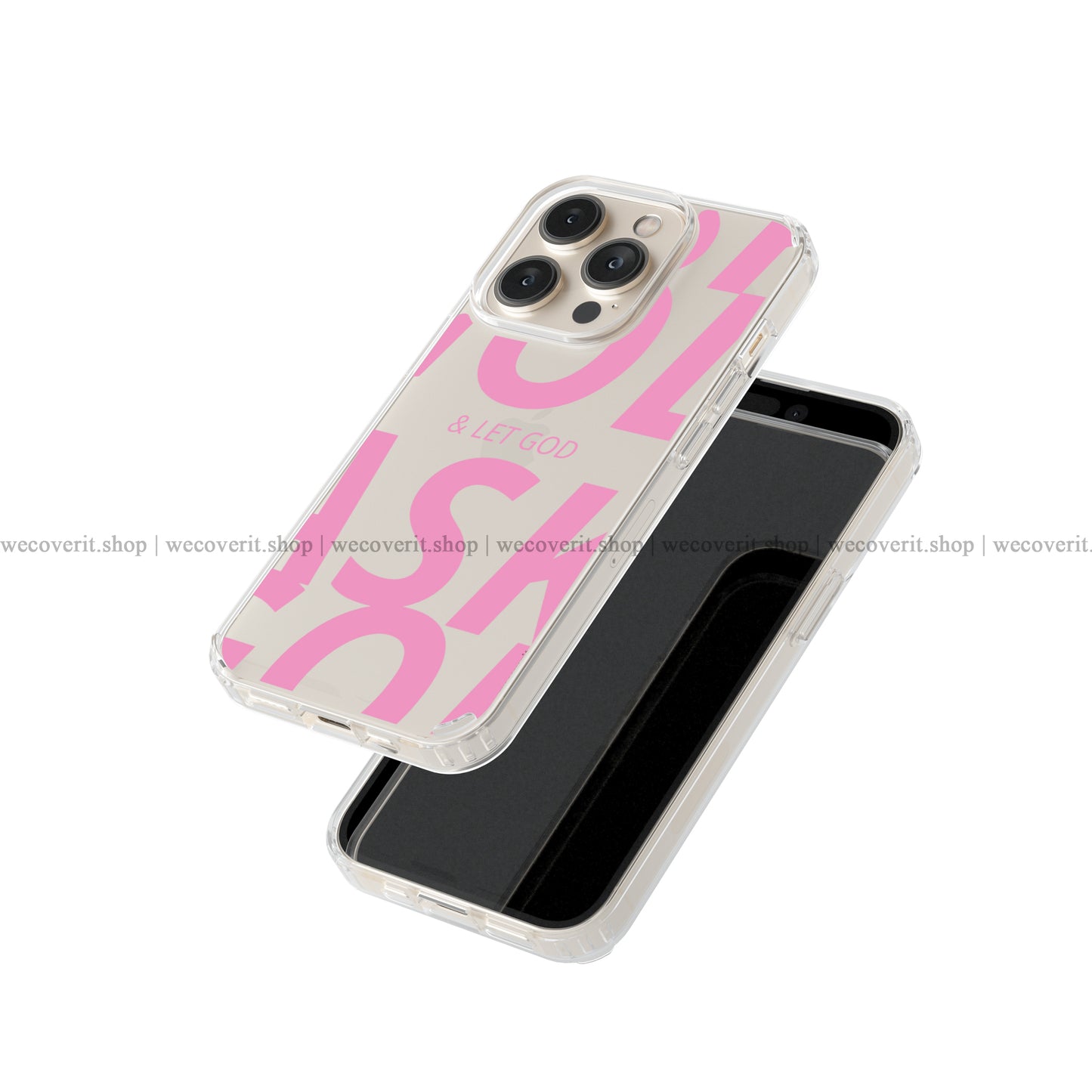 Pink Softie Transparent Mobile Cover