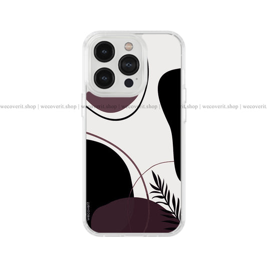 Plain Leaf Abstract Art Soft Mobile Cover