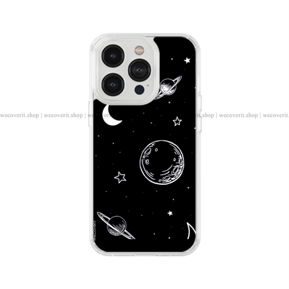Planets Pattern Space Soft Mobile Cover