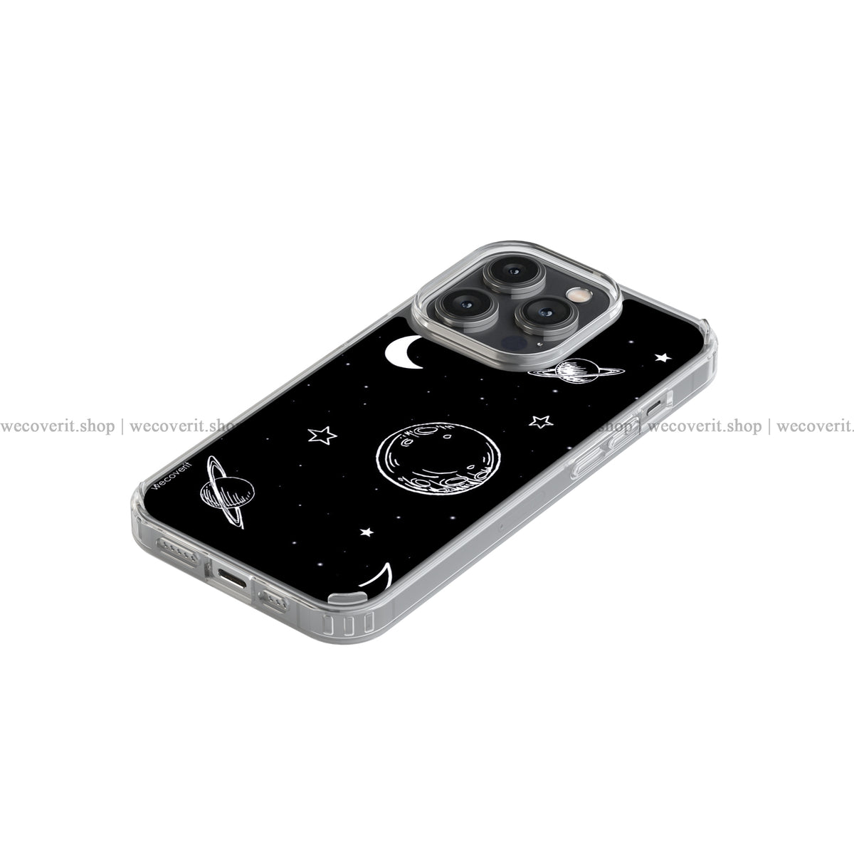 Planets Pattern Space Soft Mobile Cover
