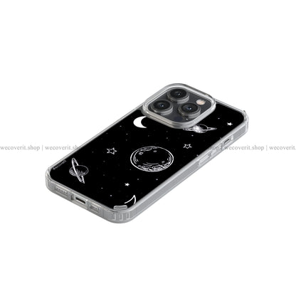 Planets Pattern Space Soft Mobile Cover
