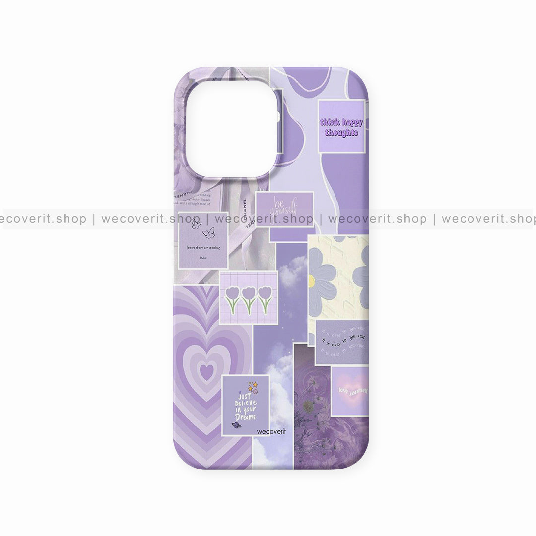 Purple Aesthetic Vibe Mobile Cover