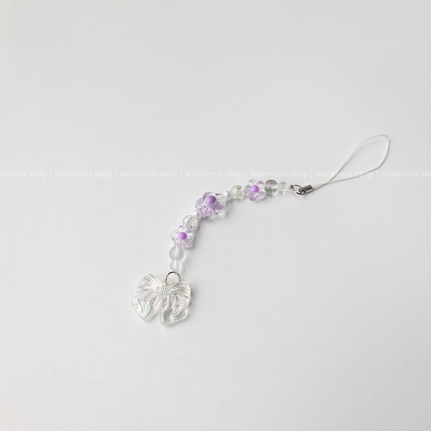 Purple Whisper Mobile Charm