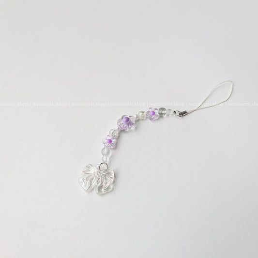 Purple Whisper Mobile Charm