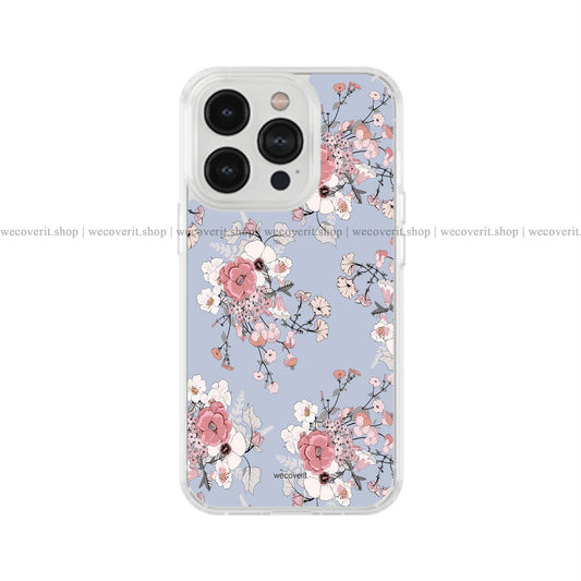 Rose Pattern Floral Soft Mobile Cover