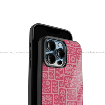 Rosy Meadow Premium Glossy Phone Cover