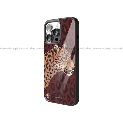 Royal Leopard Aesthetic Premium Glossy Phone Cover