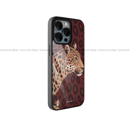 Royal Leopard Aesthetic Premium Glossy Phone Cover