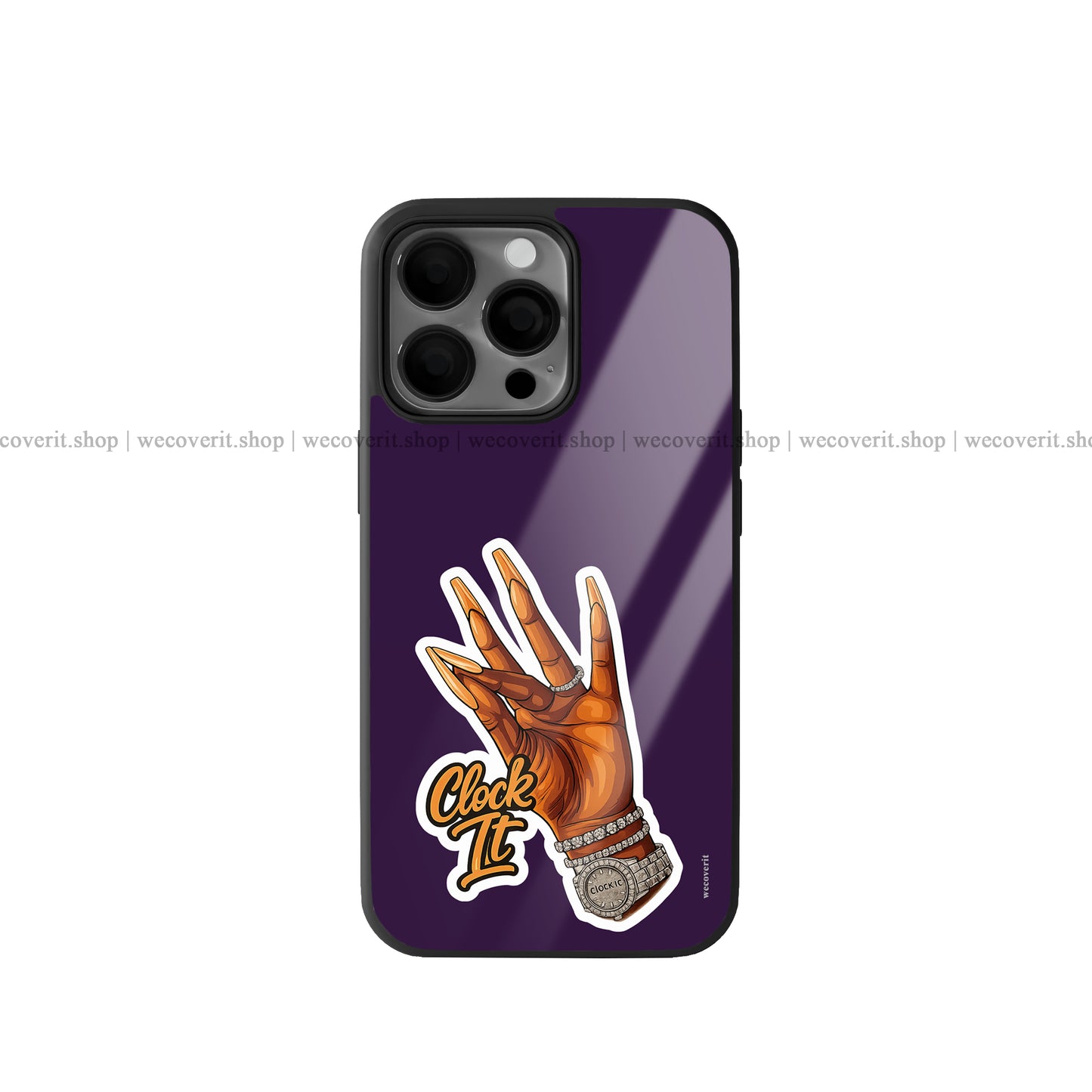 Clock It Premium Glossy Phone Cover