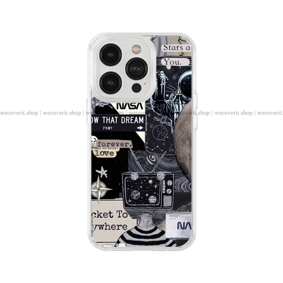 Sci-Fi Vibe Space Soft Mobile Cover