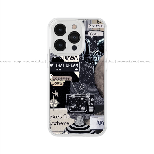 Sci-Fi Vibe Space Soft Mobile Cover