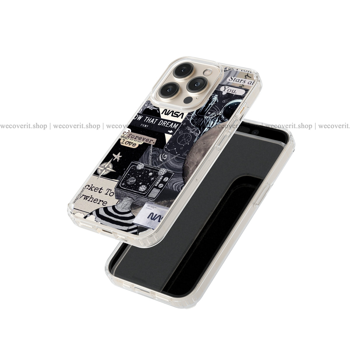 Sci-Fi Vibe Space Soft Mobile Cover