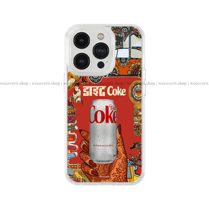 Spill the Coke Soft Mobile Cover
