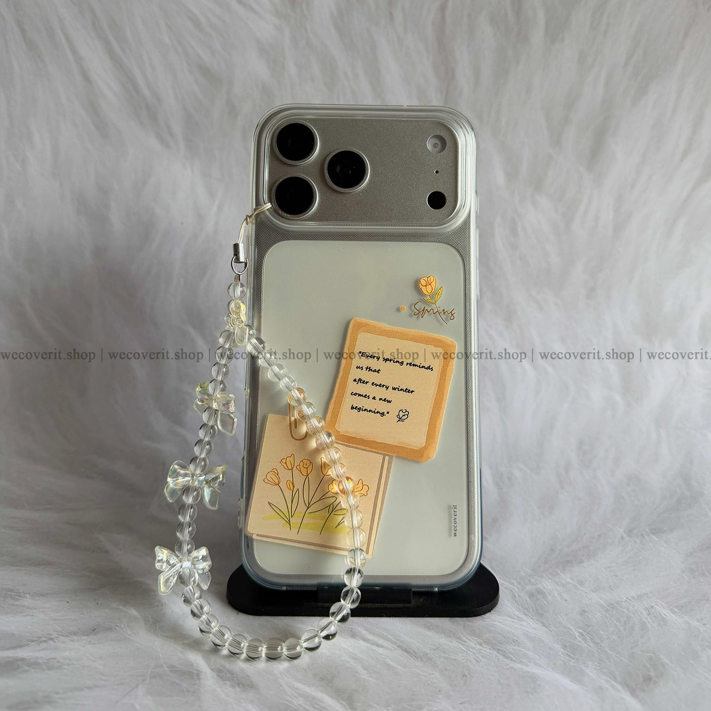 Spring Polaroid with Charm Cover