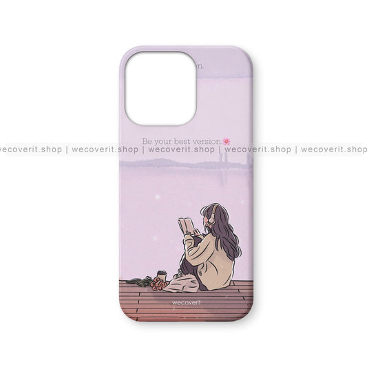 Starry Thoughts Girl Mobile Cover