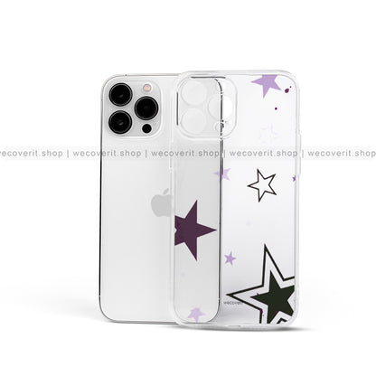 Stars Transparent Mobile Cover