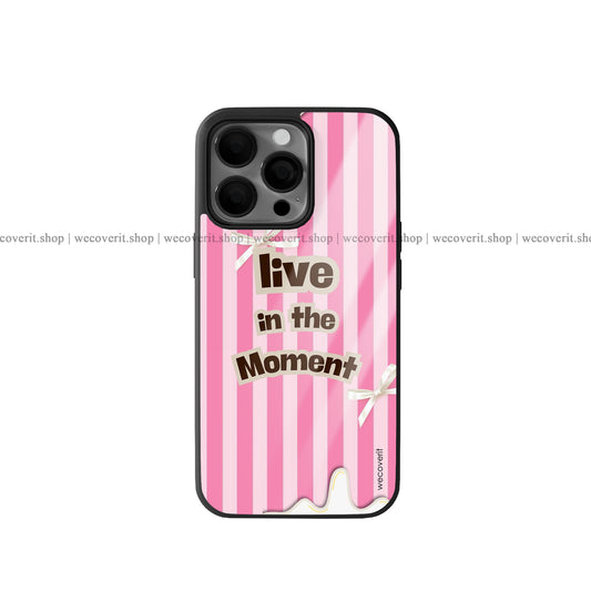 Sweet Stripe Aesthetic Premium Glossy Phone Cover