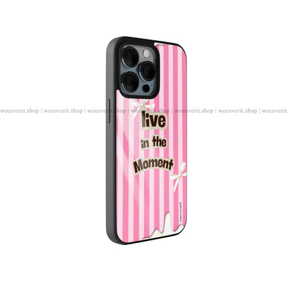 Sweet Stripe Aesthetic Premium Glossy Phone Cover