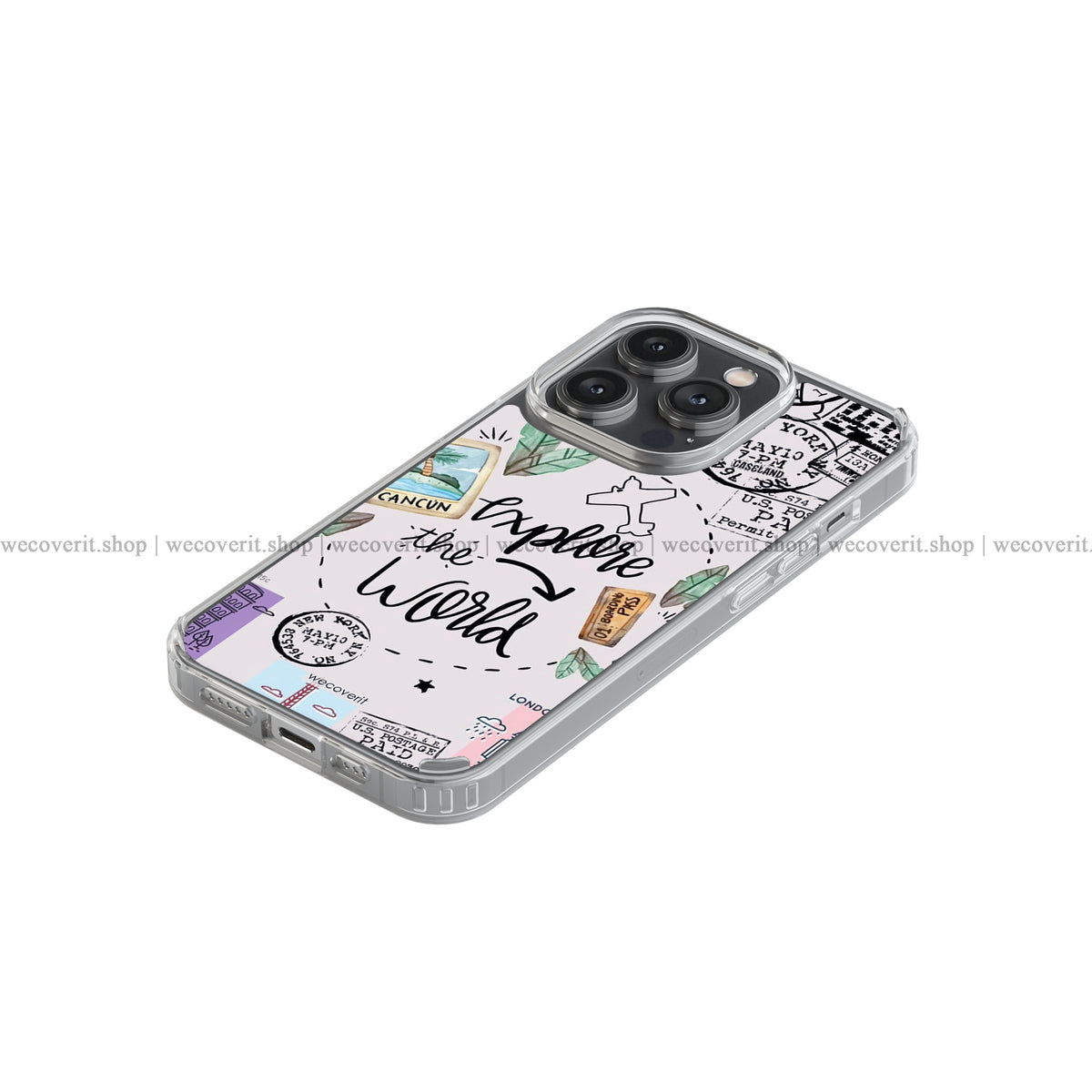 Travel The World Travel Soft Mobile Cover