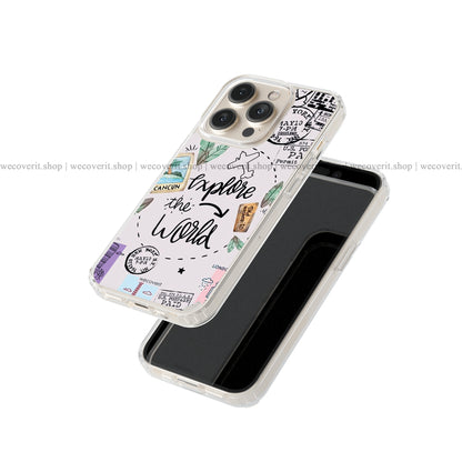 Travel The World Travel Soft Mobile Cover