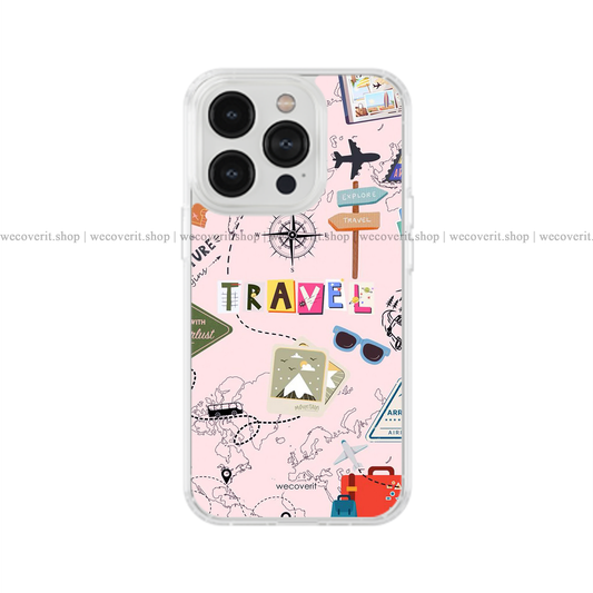 Travel Vector Art Travel Soft Mobile Cover