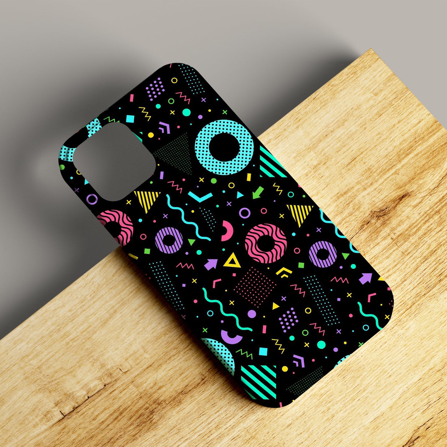 Circled Pattern Mobile Cover