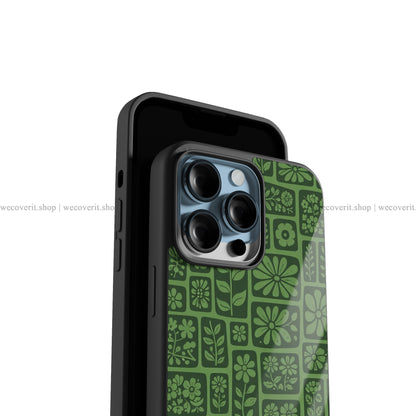 Verdant Garden Premium Glossy Phone Cover