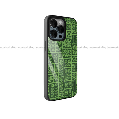 Verdant Garden Premium Glossy Phone Cover