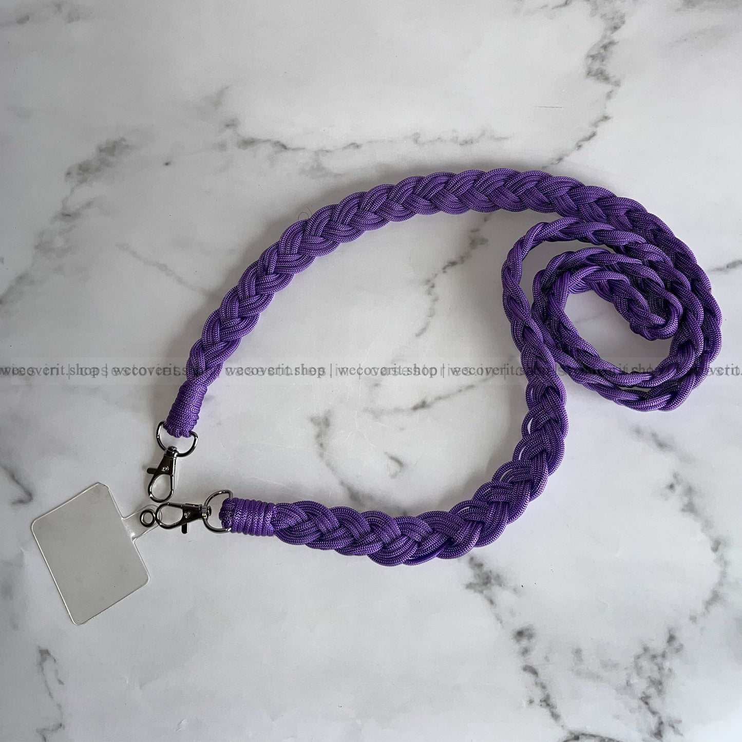 Purple Phone Slings with Card Holder